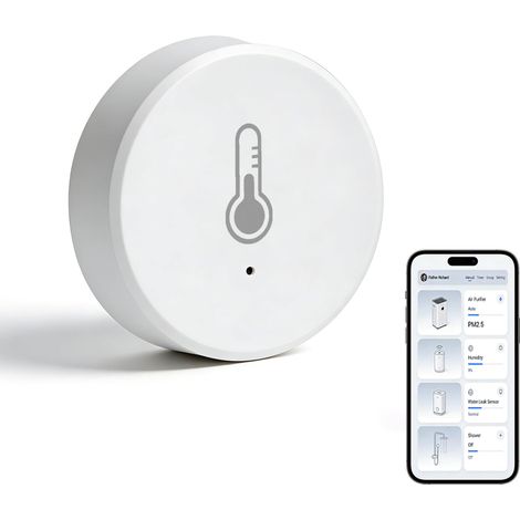 Le capteur intelligent de température et d'humidité, également appelé thermomètre d'intérieur, nécessite une passerelle ZigBee pour fonctionner.