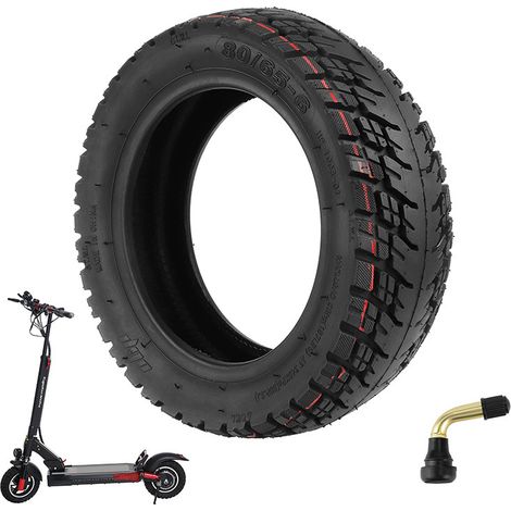 Pneu tubeless tout-terrain ulip80/65-6 pour trottinette électrique avec accessoires de pneu de secours en caoutchouc épais résistant à l'usure (1/5)