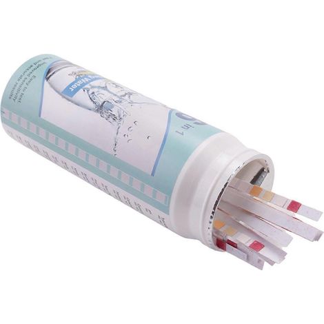 Bandelettes de test pour eau potable - Conformes aux normes EPA pour usage domestique, permettant de tester le plomb, le mercure, le fer, le pH et la dureté de l'eau. (1/4)