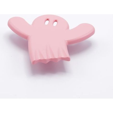 Maniglia bimbi per Cameretta Tipo Ghost Fantasmino Rosa mm100x92
