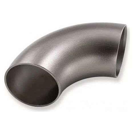 Coude acier inoxydable 90° - 1 pièce - Inox 304L ép. 2mm - Raccordement tube 44,5 mm - Conformité EN 10253-3 - Diamètre 44,5 mm