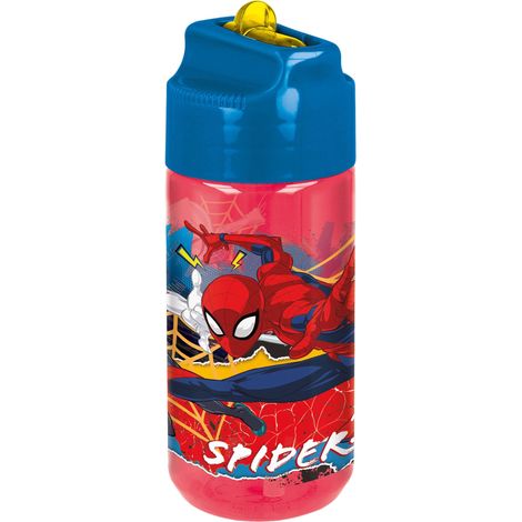 TATAWAY Borraccia Ecozen Spiderman 430 ml Bambini Marvel Senza BPA Auto