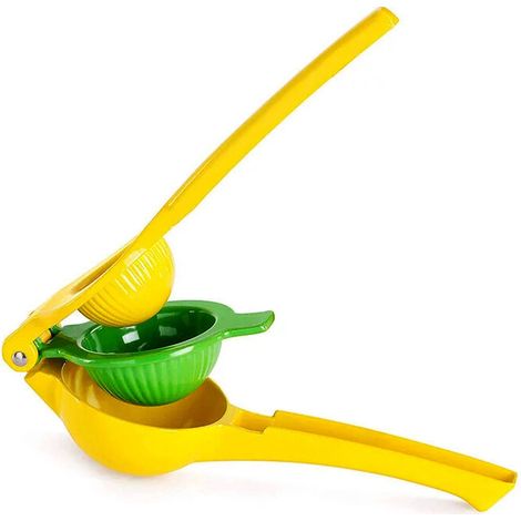 Spremiagrumi multifunzionale 2 in 1 a doppio strato, pressa per frutta in alluminio per cucina e casa - ALTRO (1/3)