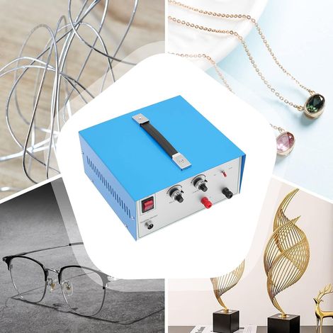 600W 80A Laserschweißgerät, Handheld Pulse Punktschweißgerät Pulse Spot Welder Akku Schweißgerät, Punktschweiß Schneider Kit Gold Silber Schmuck Spot Welding Tool für Gold Silber Schmuck (1/5)