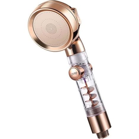 Pommeau de Douche Economie Deau, 3 Mode Pommeau Douche Haute Pression , Douchette avec Filtre PP (1/5)