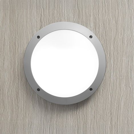 Plafón LUCIA 1xE27 IP66 30d gris