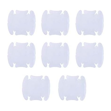 8pcs Handle de portiers de voiture invisible Stratches Films de protection Clear Side Sticker Auto Door Door Protector Films (1/5)
