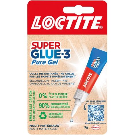 Superglue-3 Gel Puro en Tubo de 3 g - Loctite