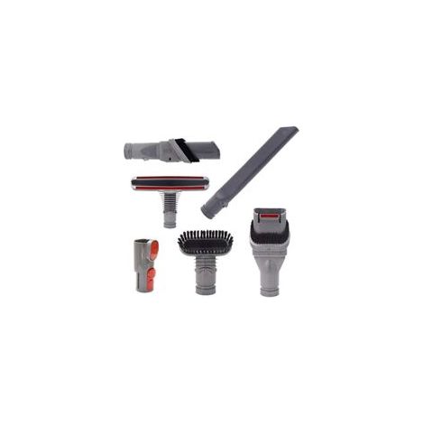 Pièces pour aspirateur V8 V10 : adaptateur de connecteur de brosse dure, nettoyage, 6 pièces. (1/2)