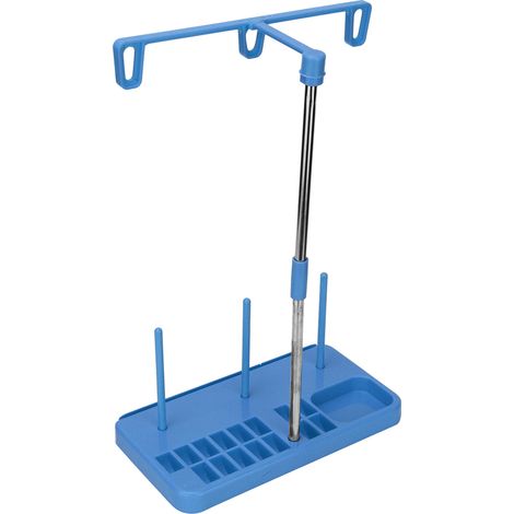 Abnehmbarer Garnrollenhalter für 3 Garnrollen, kompatibel mit Haushaltsnähmaschinen (himmelblau). (1/5)