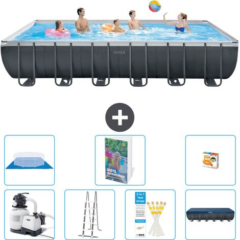 Ultra XTR Pool Rechteckig - 732x366x132 cm - 8-teilig S568