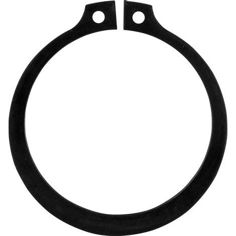 Bague de retenue pour arbres ø 15 x 1,0 mm DIN 471A, bague Seeger en acier à ressort brillant (1/5)