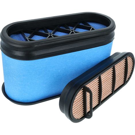 vhbw filtro principale, filtro di sicurezza compatibile con John Deere 4045, 4045H, 4045T, 6068H, 6068L, 6068T motore per trattore