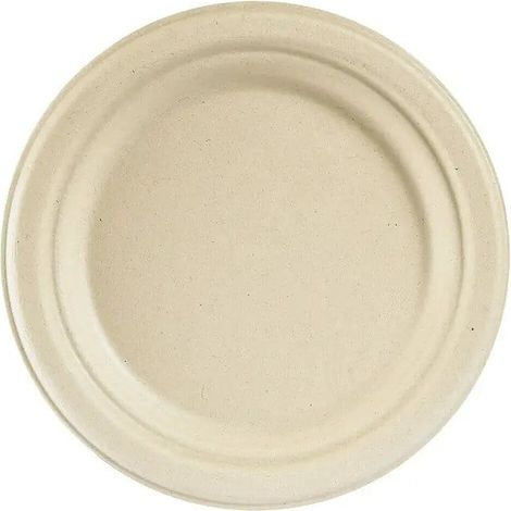 Duni Pappteller braun Ø 18 cm - 10 Stück