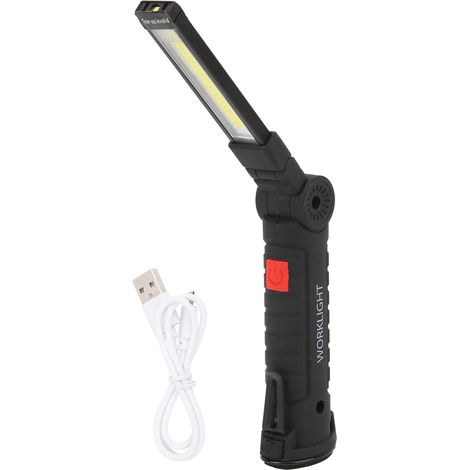 Faltbare, per USB aufladbare COB-LED-Arbeitsleuchte für Camping und Wandern (1/5)