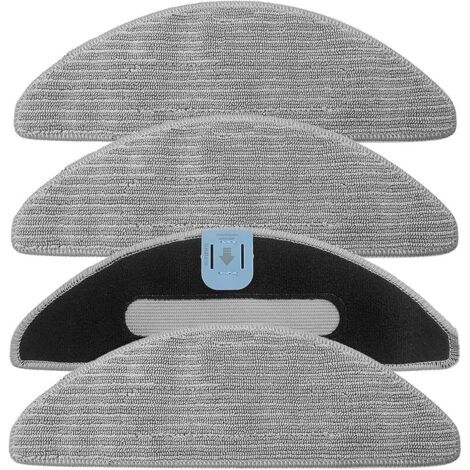 FENOPLASTICAFOREHILL Confezione da 4 panni di ricambio per aspirapolvere iRobot Roomba Combo i8, i8+, i5, i5+, j5, j5+ (1/5)