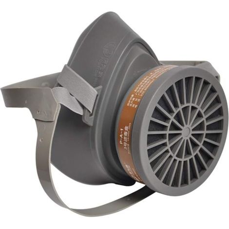 Masque à gaz demi-masque 3600, respirateur à particules avec cartouche filtrante, masque de protection, équipement de protection individuelle (1/4)