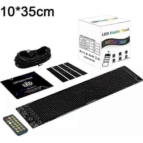 Phare LED « œil du diable » spécifique aux camions, couleur : 10,2 cm x 34,8 cm (1/4)