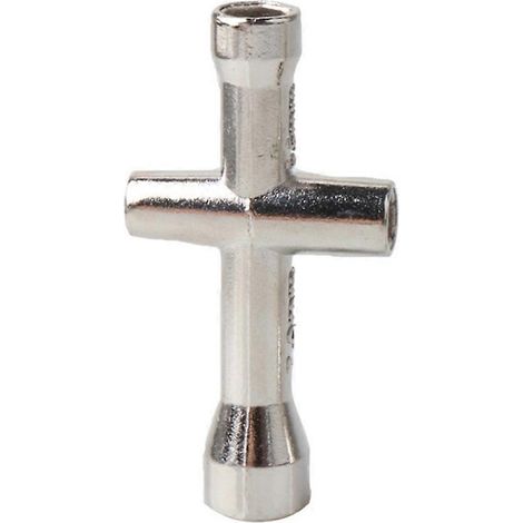 Clé en croix portable pour la réparation automobile 4/5/5,5/7 mm, jouets, réparation de douilles, outils à main pour pneus de voitures miniatures (1/5)
