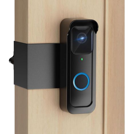 1 support de sonnette, protection anti-pluie, dispositif antivol, compatible Blink 1ère génération, pour portes à ouverture intérieure (1/5)