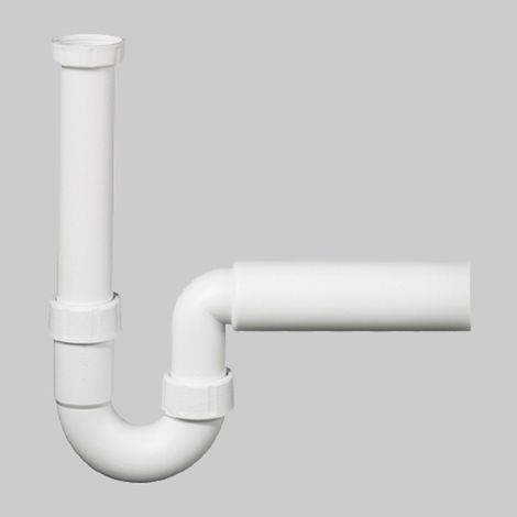 Haas Siphon de vidange pour évier 1 1/2" DN50 (1/2)