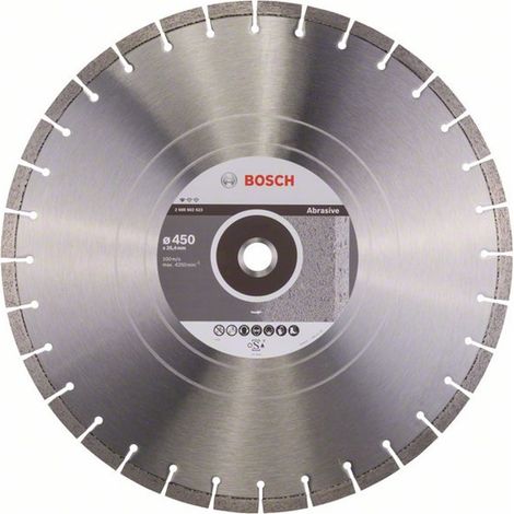 Diamanttrennscheibe Standard for Abrasive, 450 x 25,40 x 3,6 x 10 mm (1/5)