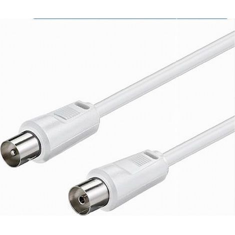 MaxTech - Cavo Antenna Coax 1.5 Mt Iec Maschio-femmina Televisore Hdtv Prolunga Cav-at1.5m - (1/2)