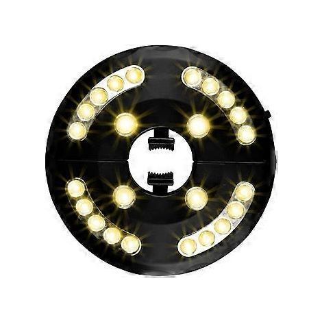 Lampe für Parasol de Jardin, Terrassenschirmleuchte, 24 LED, 3 Modellbeleuchtung, Lumineux de Parasol pour Terrasse, Jardin, Grand Parapluie (Leuchte (1/5)