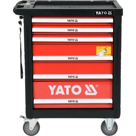Yato YT-55307 carrello porta attrezzi nero e rosso in acciaio (1/4)