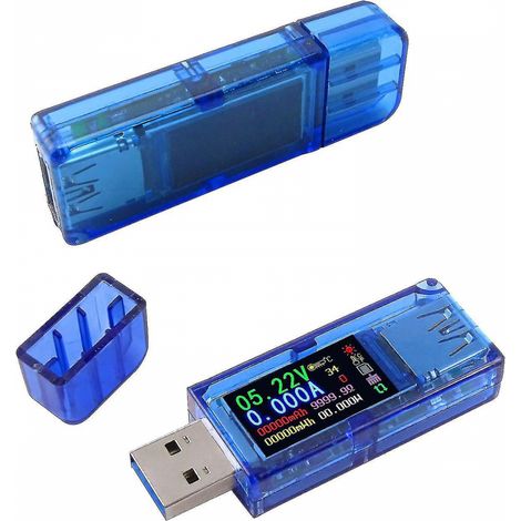 BEBUSINGOTO At34 Usb 3.0 testeur compteur de puissance 3.7-30v 0-4a tension Usb testeur multimètre (1/5)