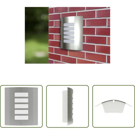 Éclairage extérieur -  Applique murale étanche Acier inoxydable (1/5)
