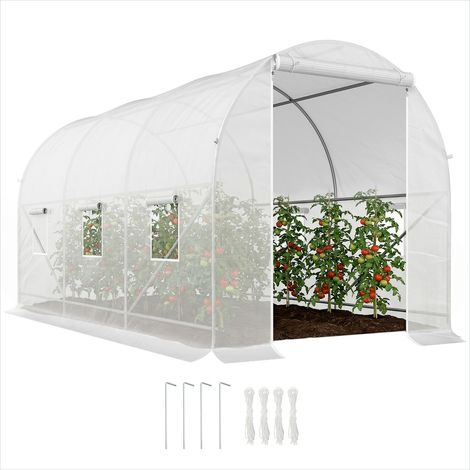 SunJet Serre de jardin, serre horticole, Serre tunnel 7m² - Réf. Z2FZ9BJ9NOJN (1/5)
