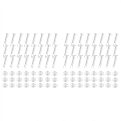 24 goupilles de connexion de piscine en plastique et joints en caoutchouc 28270-28273 (2,36 pouces) (1/5)