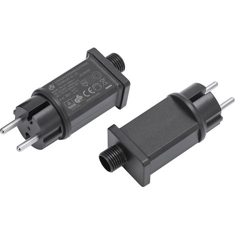 Transformateur LED 12V 15W – Étanche IP44 pour éclairage intérieur et extérieur – Courant 2500mA – Compatible guirlandes lumineuses (1/4)