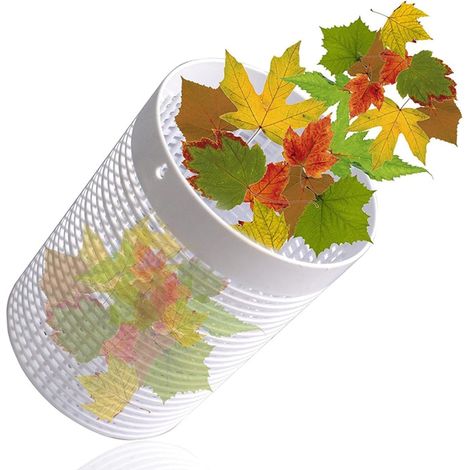 Récupérateur de feuilles pour piscine – Anti-obstruction – Aspiration constante – Bords sans bavure – S’insère dans skimmer – Capture grandes quantités – Protège pompe et filtre (1/4)