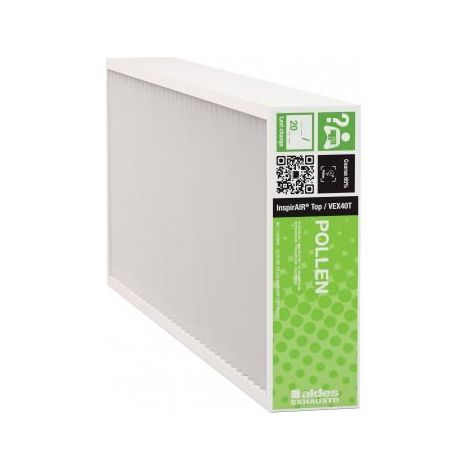 Lüftungsfilter Aldes weiß 48.5 cm x 20.5 cm x 5.3 cm