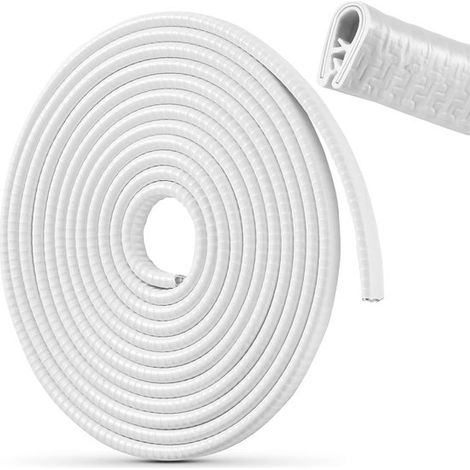 Joint de protection pour portière, joint d'étanchéité en caoutchouc pour le bord du véhicule, profilé en caoutchouc en forme de U pour l'étanchéité de la vitre latérale, compatible avec les modèles. (1/5)