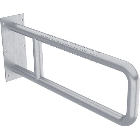 Main courante fixe pour personnes handicapées 600 mm, acier inoxydable Nimco (1/5)