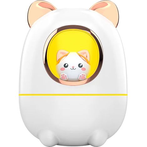 Humidificateur d'air 200 ml (blanc, USB) avec diffuseur d'huiles essentielles et lumière LED. (1/5)