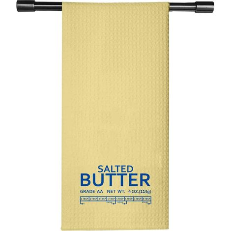 Torchon de cuisine au beurre salé, cadeau amusant pour les amateurs de beurre, cadeau pour grand-mère, épouse (serviette salée UK) (1/5)