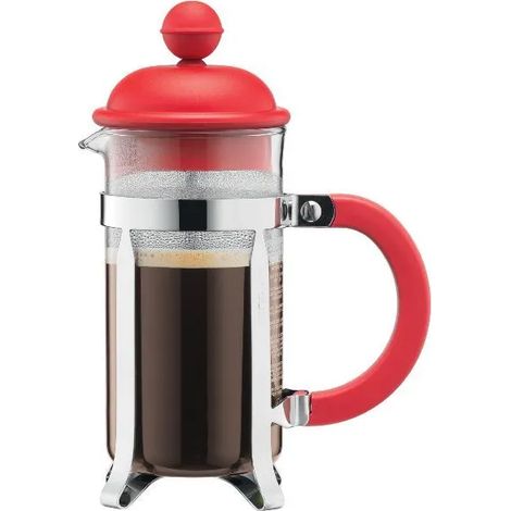 BODUM Cafetière à piston 3 Tasses Rouge - Caffettiera Colors