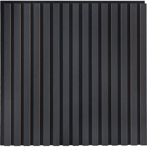 Wandpaneele 8 pcs Anthrazit 60,5 x 60 cm vidaXL