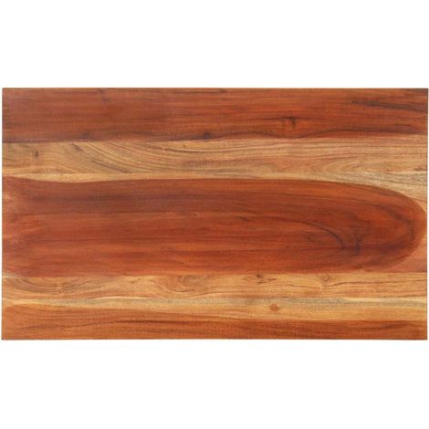 vidaXL Tablero de mesa madera maciza de acacia 25-27 mm 60x100 cm (1/5)