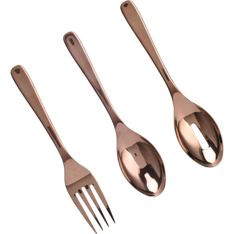 Cuillère Fourchette en Acier Inoxydable, Ustensiles de Cuisine Élégants pour Maison et Hôtel
