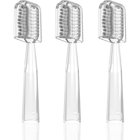 Lot de 3 têtes de brosse à dents soniques - Compatible uniquement avec modèle J30 (1/5)