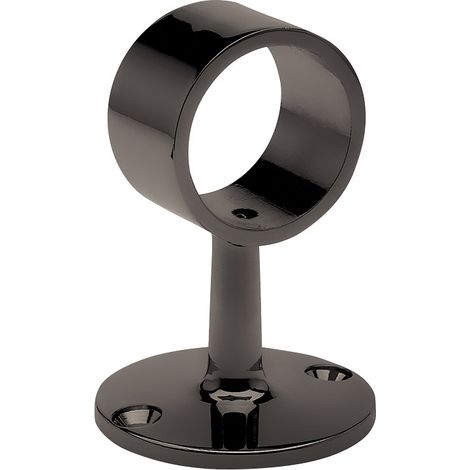 Support de main courante traversant – Finition anthracite – Pour tube Ø38.1 mm – Revêtement protecteur – MB2
