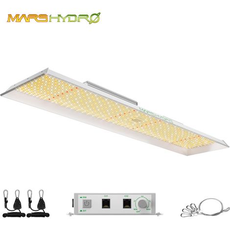 Mars Hydro – Lampe de culture LED 300W dimmable – Spectre complet pour 1-3 plantes – Couverture 60x120cm – Compatible application intelligente (1/5)
