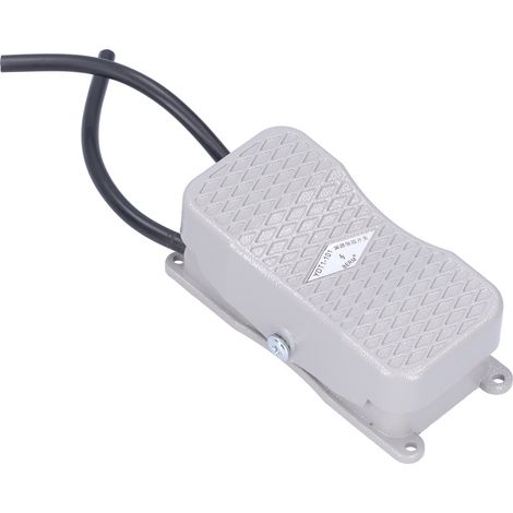 Interrupteur à pédale BERM en métal antidérapant, marche/arrêt, 250 V, YDT1101, pour la commande d'automatisation. (1/5)