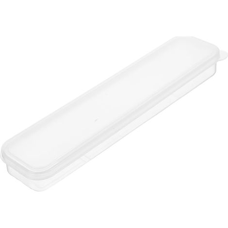 Boîte à couverts portable avec couvercle, organisateur compact pour cuillères, fourchettes et baguettes, léger pour camping, bureau, (1/5)