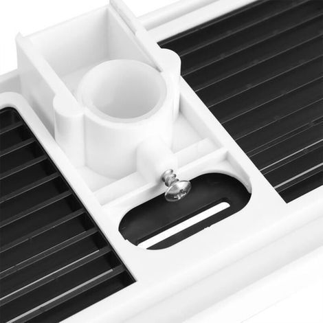 pair Étagère de rangement de salle de bain, étagère de rangement de tige de douche étagère de rangement de douche, Gel douche pour (1/4)